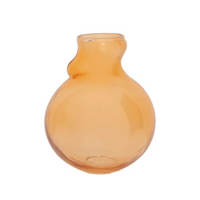 Urban Nature Culture Vase Recycled Glass Quirky C Apricot Nectar